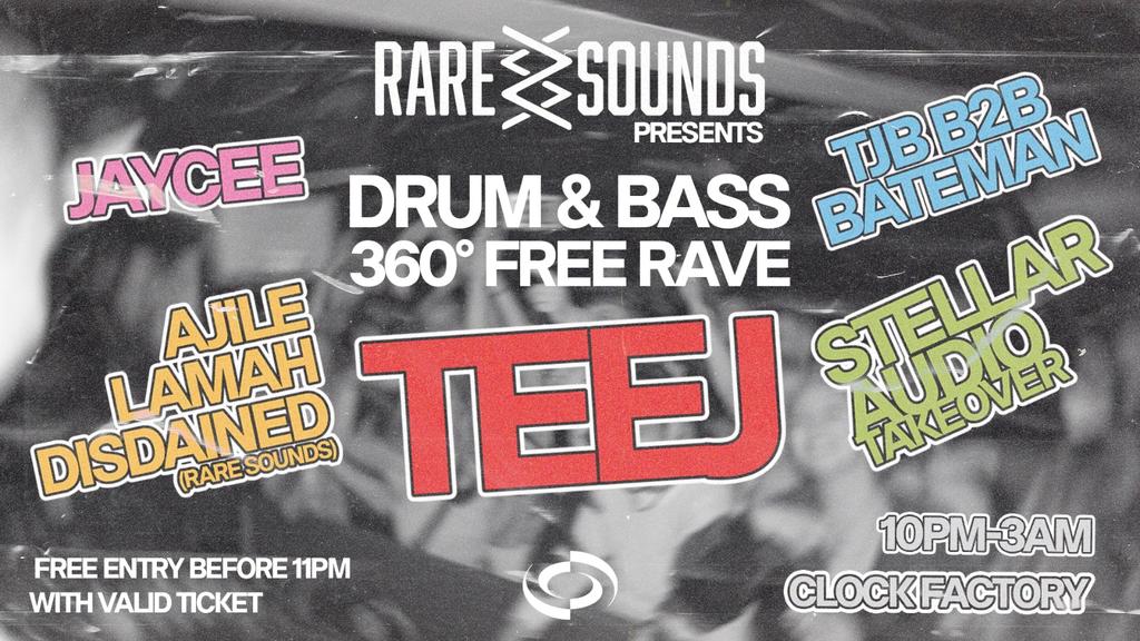 Rare Sounds: 360° Clock Factory Debut w/TEEJ