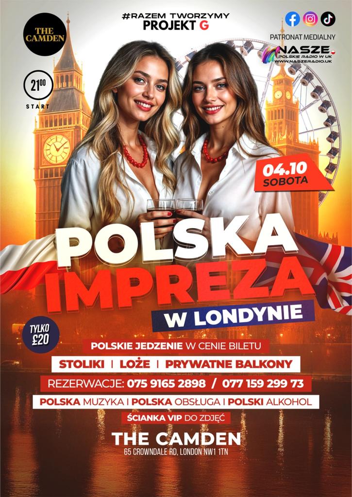 PROJEKT G #POLSKA IMPREZA W LONDYNIE