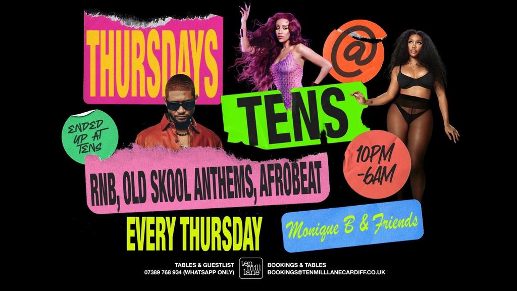 Thursdays @ Tens