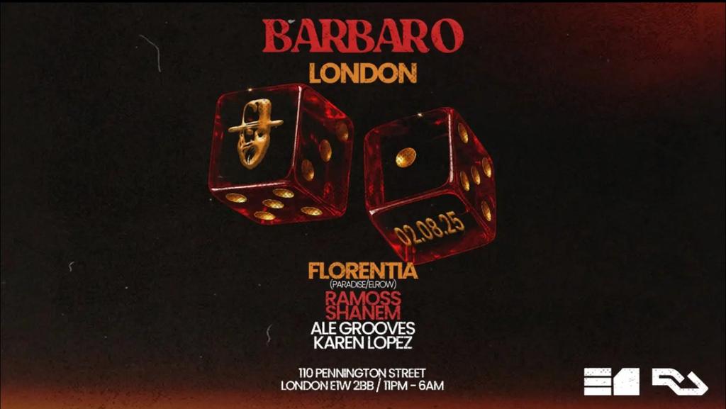 E1: BARBARO-FLORENTIA (Elrow/Paradice) / Tech House