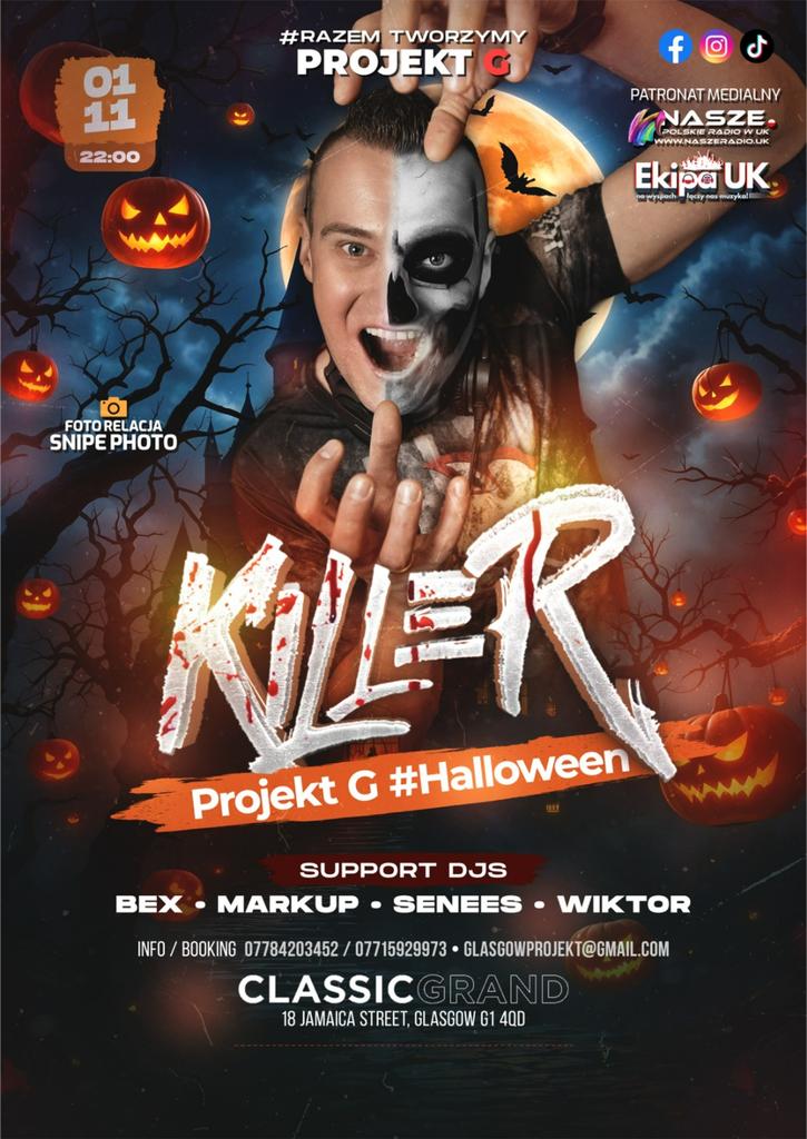 PROJEKT G #DJ KILLER HALLOWEEN