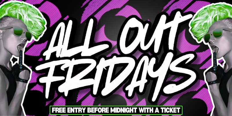 ALL OUT FRIDAYS - FULL MOON PARTY