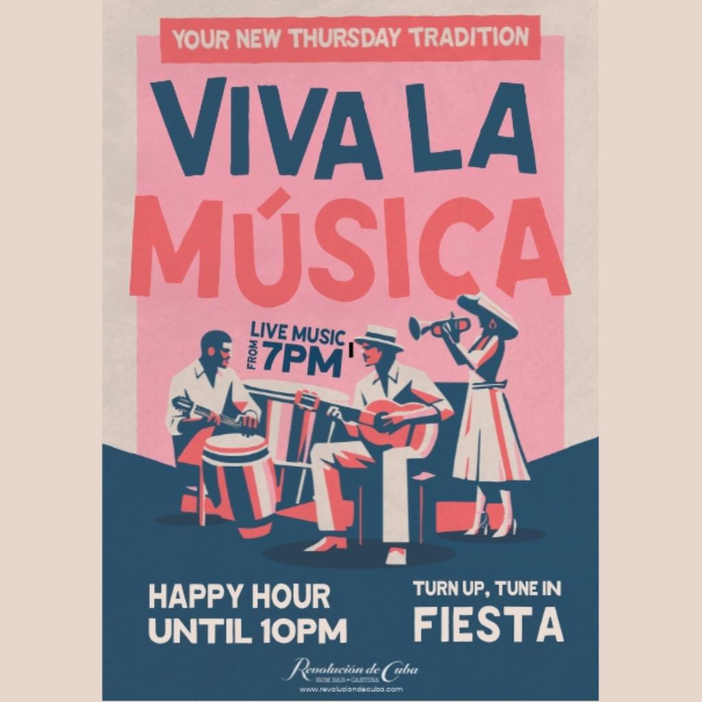 Viva La Musica Every Thursday