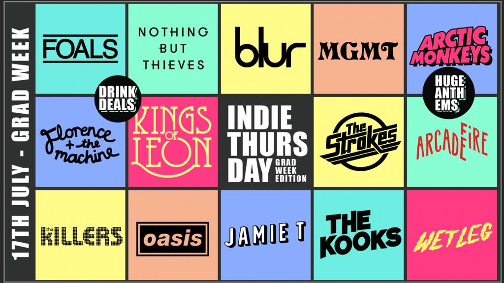 Indie Thursday Grad Week Edition