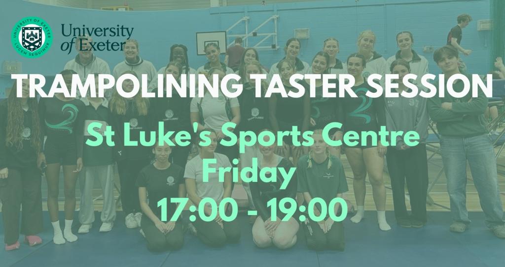 TASTER SESSION - Friday 19th
