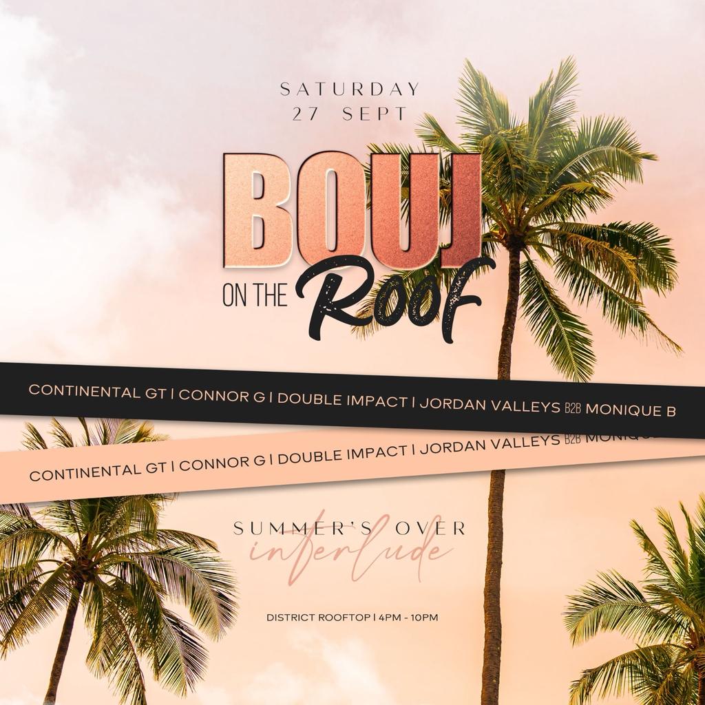 Bouj on the Roof / Summer closing party