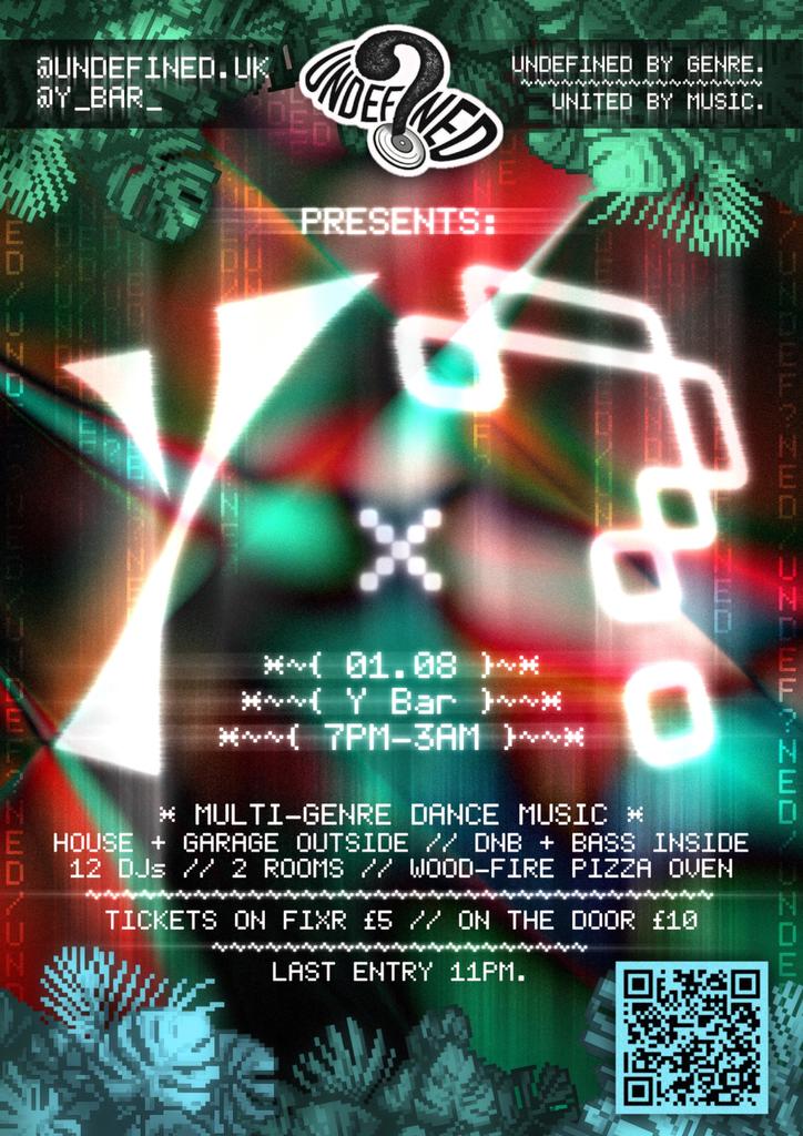 UNDEF?NED Presents: Y x ?