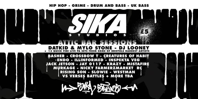 Sika Studios presents: Endo, Murkage, Slowie + more