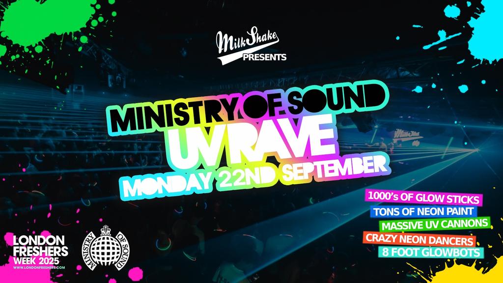 The London Freshers UV Rave 2025