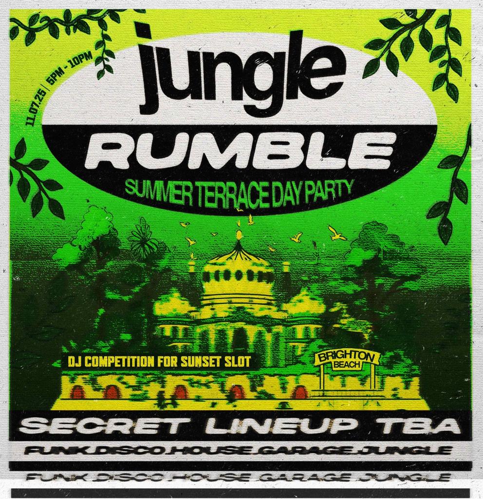 JUNGLE RUMBLE - Summer Beach Day Party