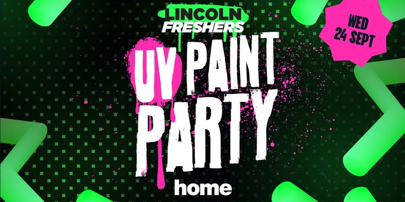 THE ANNUAL FRESHERS UV PAINT PARTY 🎨