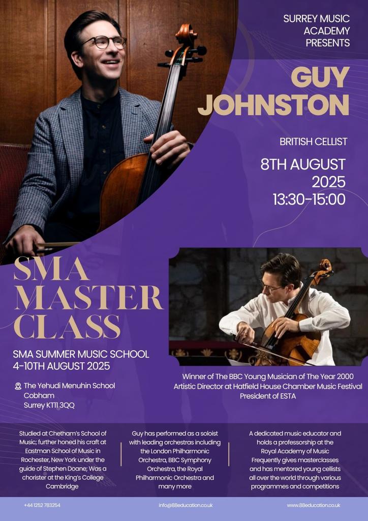 The Art of Music: Technique & Artistry with Guy Johnston