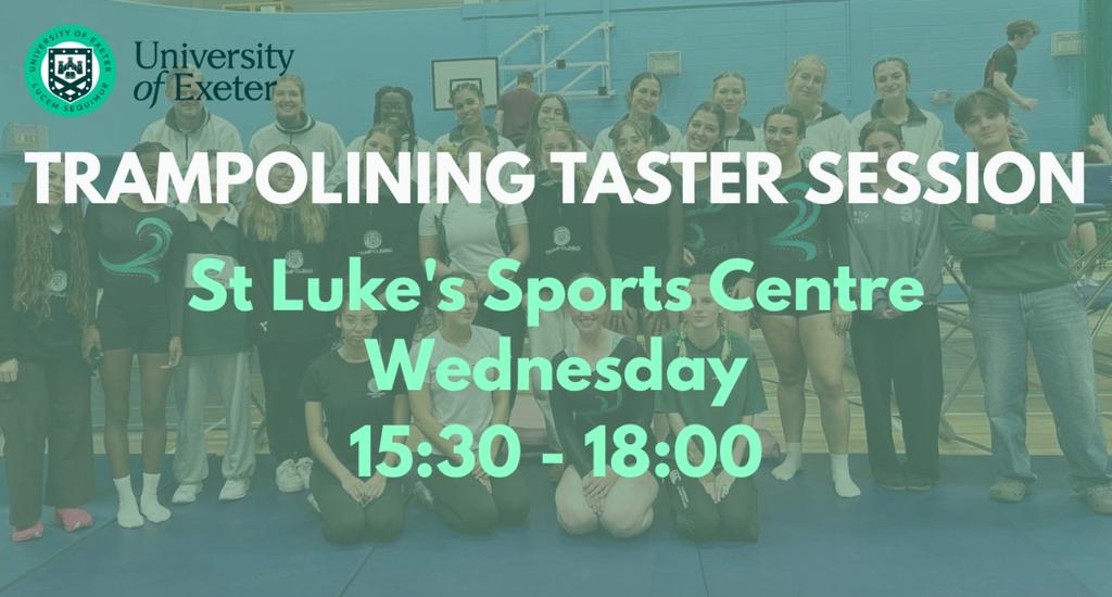 TASTER SESSION - Wednesday 17th
