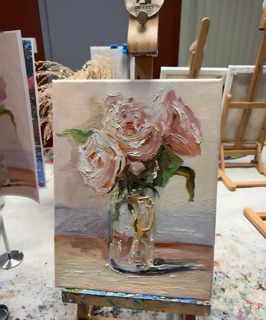 The softness and vitality of oil paintings