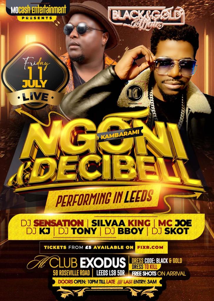 Decibel and Ngoni Kambarami Live in LEeds