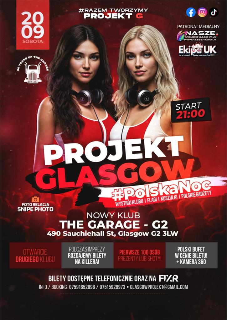 PROJEKT GLASGOW  # POLSKA NOC