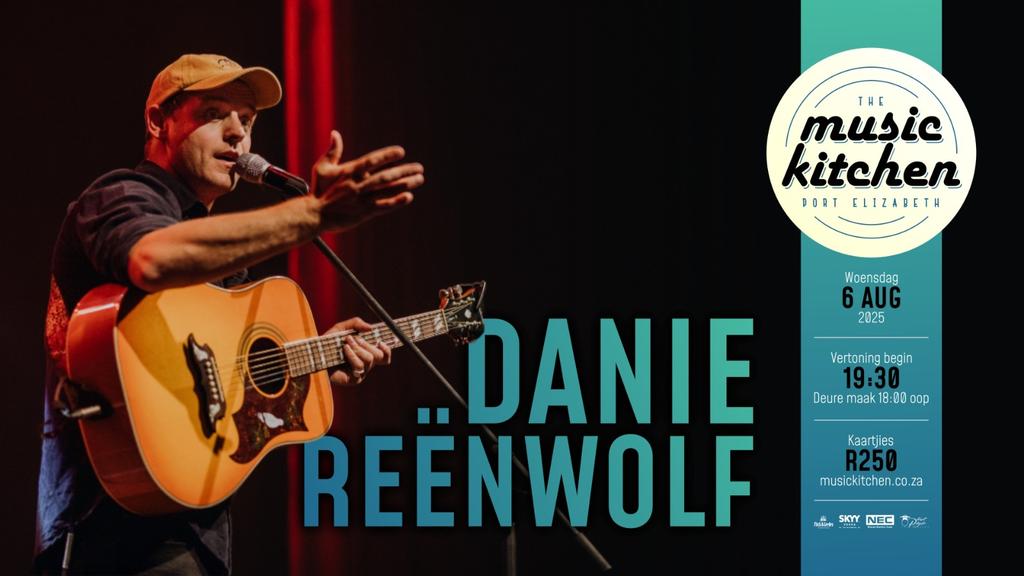 Danie - Reënwolf live at The Music Kitchen 6th Aug 2025