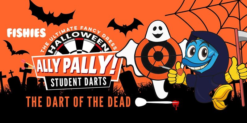 ALLY PALLY COMES TO OXFORD | Halloween Fancy Dress And Darts