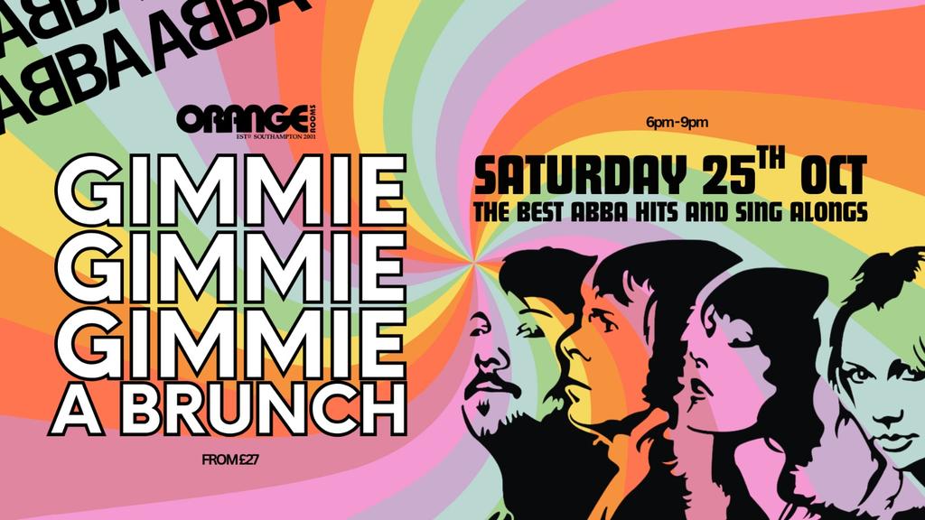 🕺 GIMME GIMME & BRUNCH – ABBA BOTTOMLESS BRUNCH! 💃