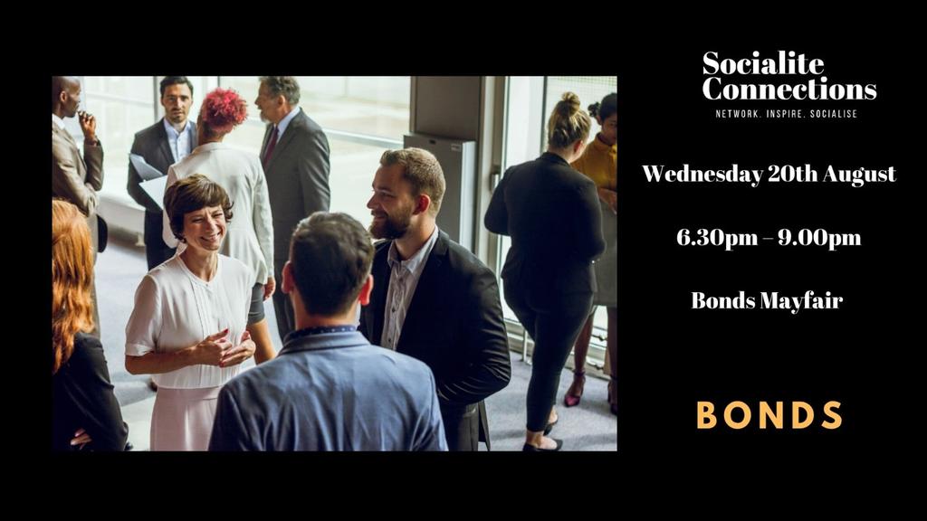 Health Care & Wellness Industry Networking at Bonds Mayfair