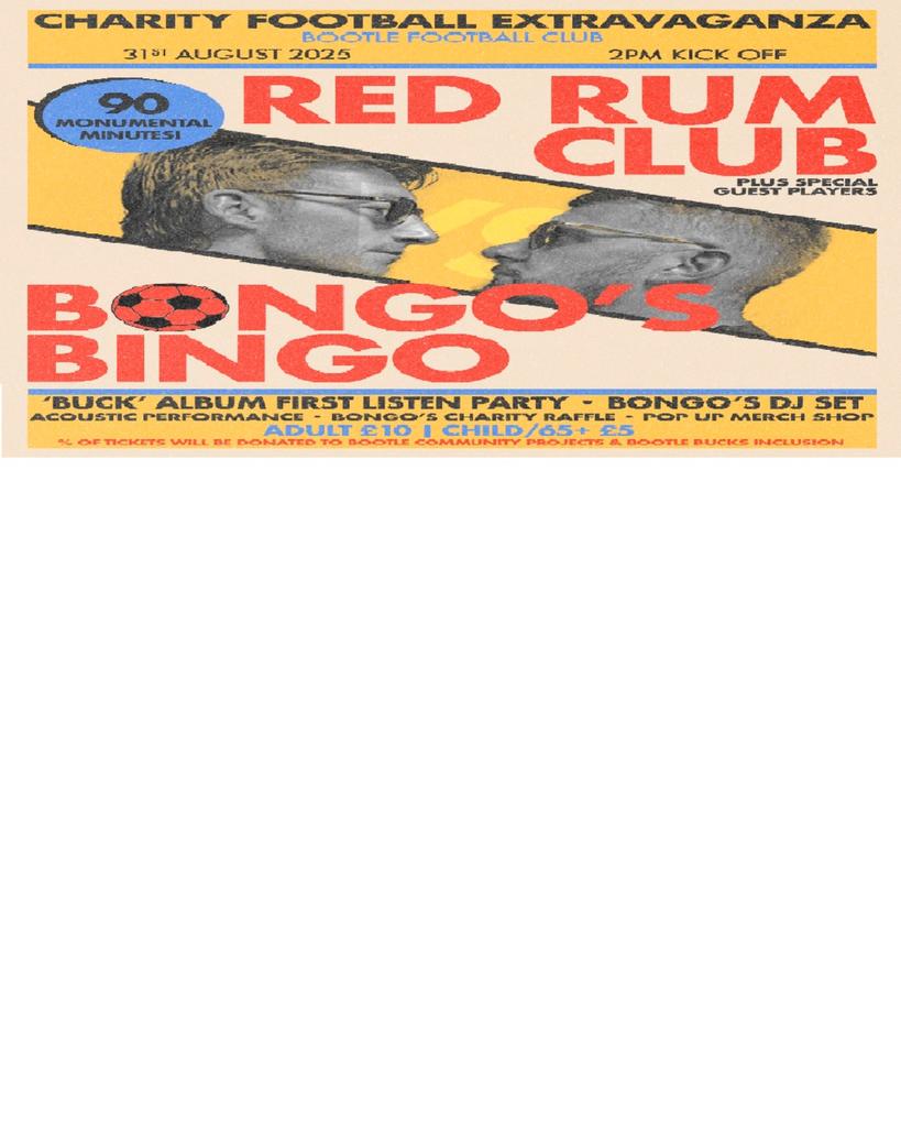 Red Rum Club v Bongo's Bingo  Football Match