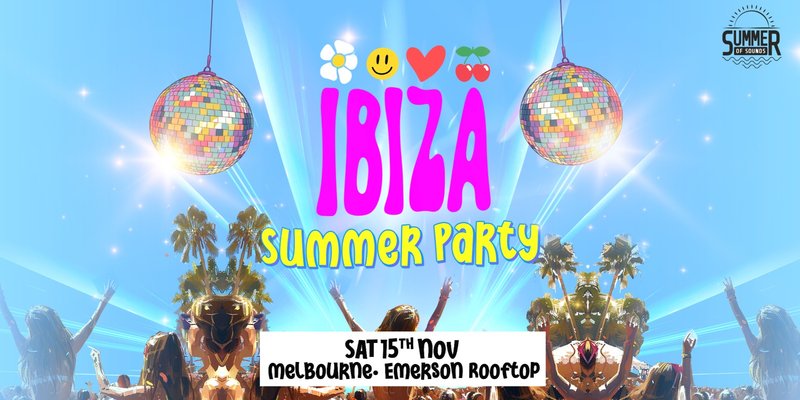 Ibiza Summer Rooftop Party - Melbourne
