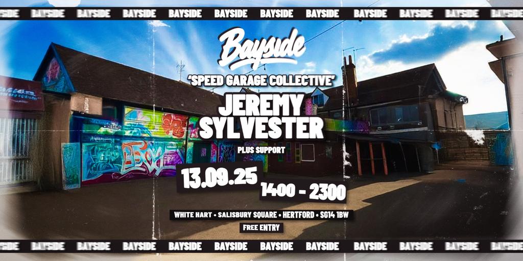 Bayside Events Presents Speed Garage At The White Hart