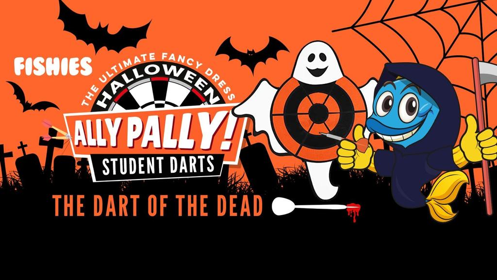 ALLY PALLY COMES TO OXFORD | Halloween Fancy Dress And Darts