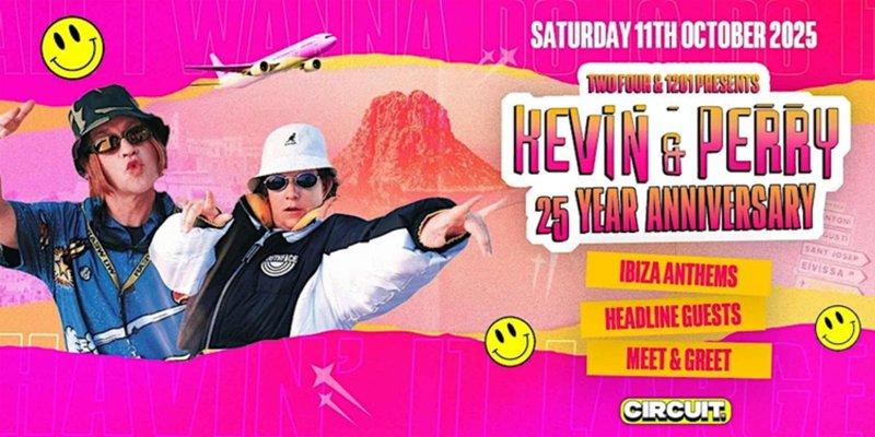 Official Kevin & Perry 25yr Anniversary -Ticket Link In Bio