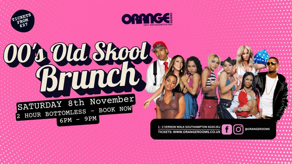 📼🎤 00s OLD SKOOL R&B BRUNCH 🎶✨