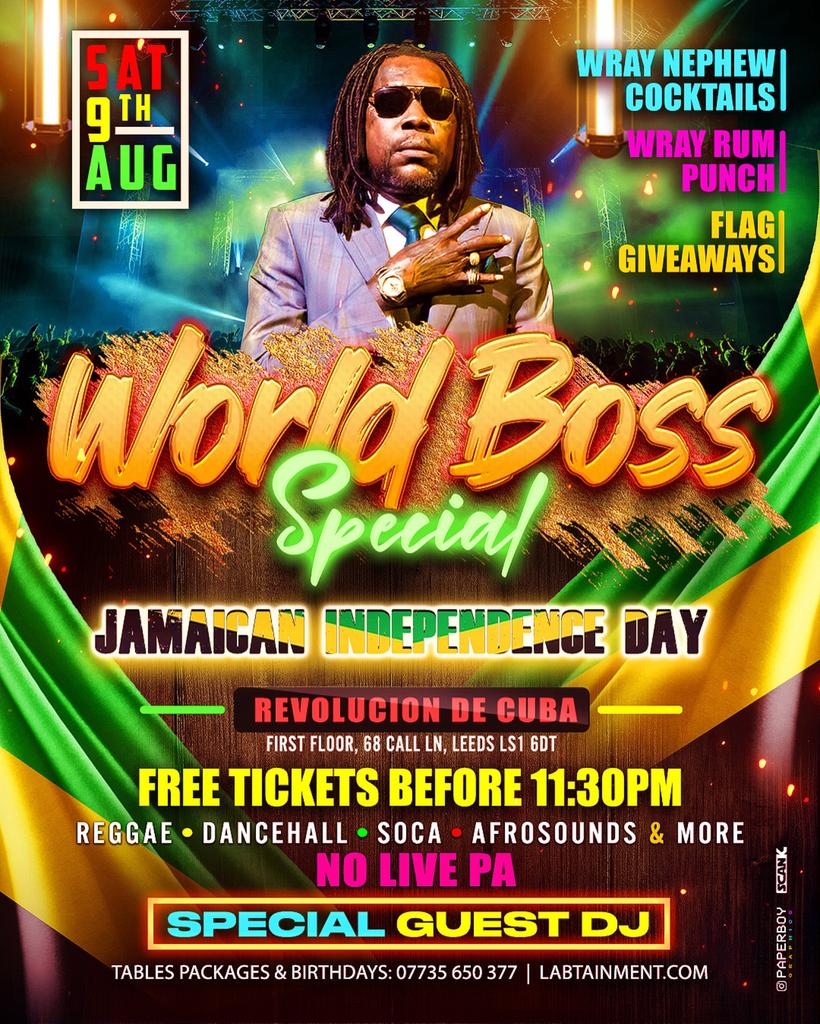 Jamaican Independence - WORLD BOSS SPECIAL