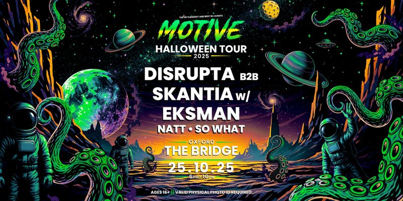 Oxford 16+ Halloween Rave