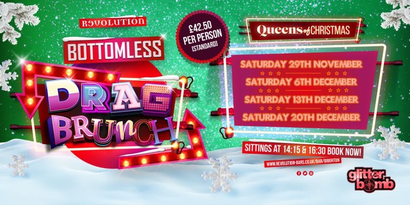 Queens of Christmas Drag Brunch!🥂🎄