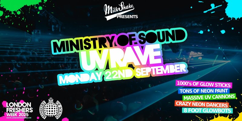 The London Freshers UV Rave 2025
