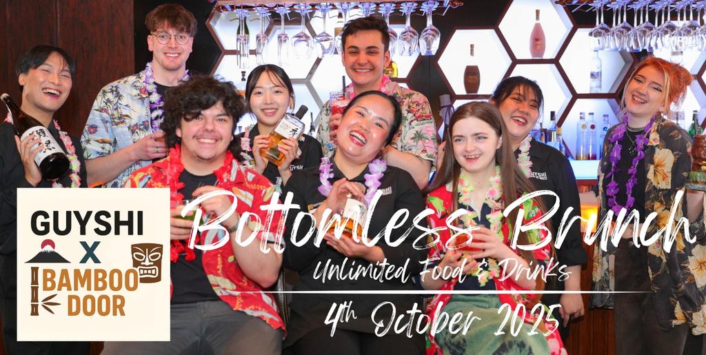 GUYSHI X BAMBOO DOOR BOTTOMLESS FOOD & DRINKS - OCT 2025