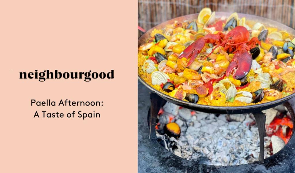 Paella al fresco: A Taste of Spain 🇪🇸