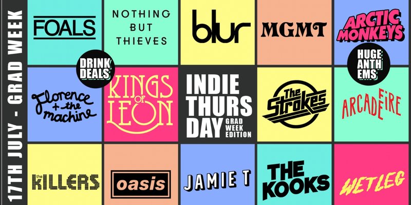 Indie Thursday Grad Week Edition