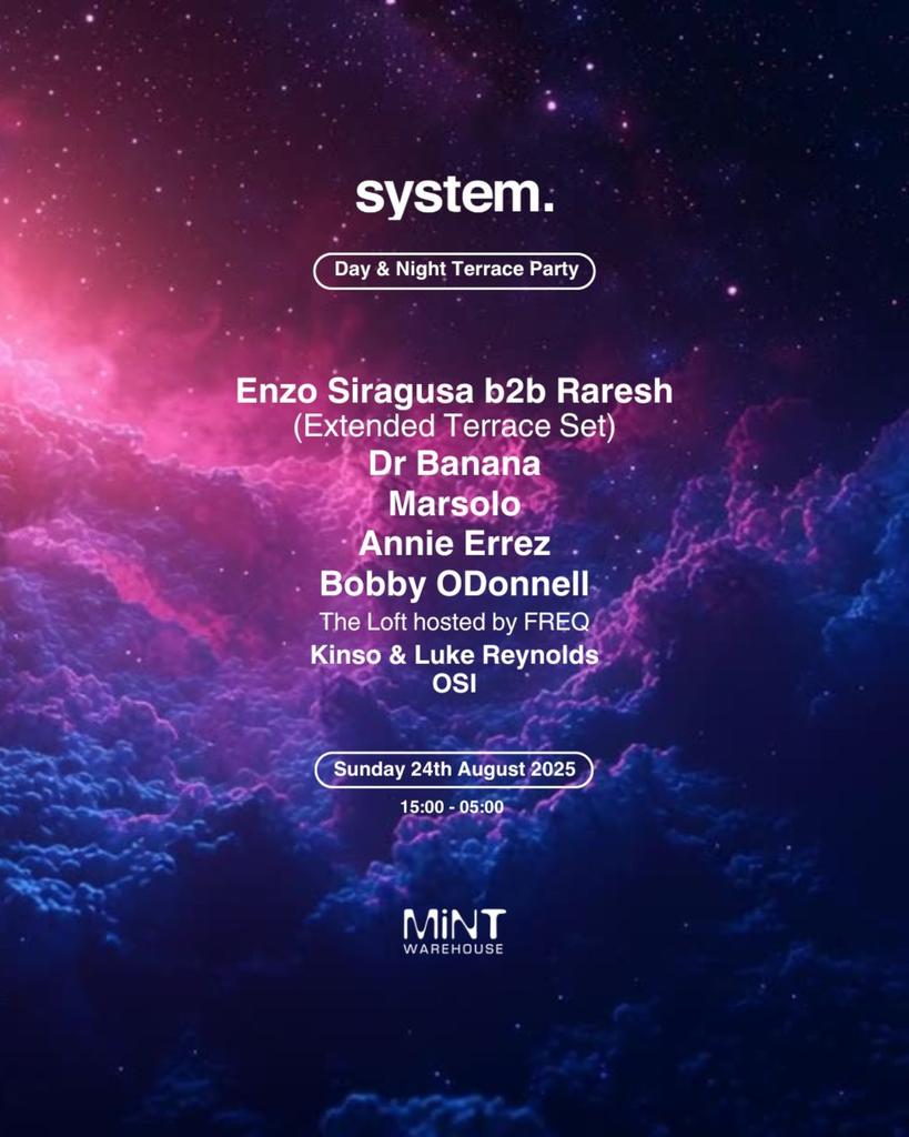 system. Terrace Party