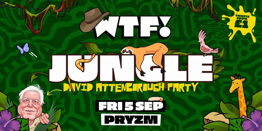 WTF! 🌿🐾  JUNGLE PARTY