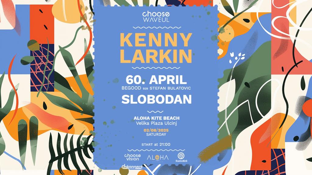 02.08.2025. Ada Bojana, Ulcinj ,ALOHA beach w/ KENNY LARKIN
