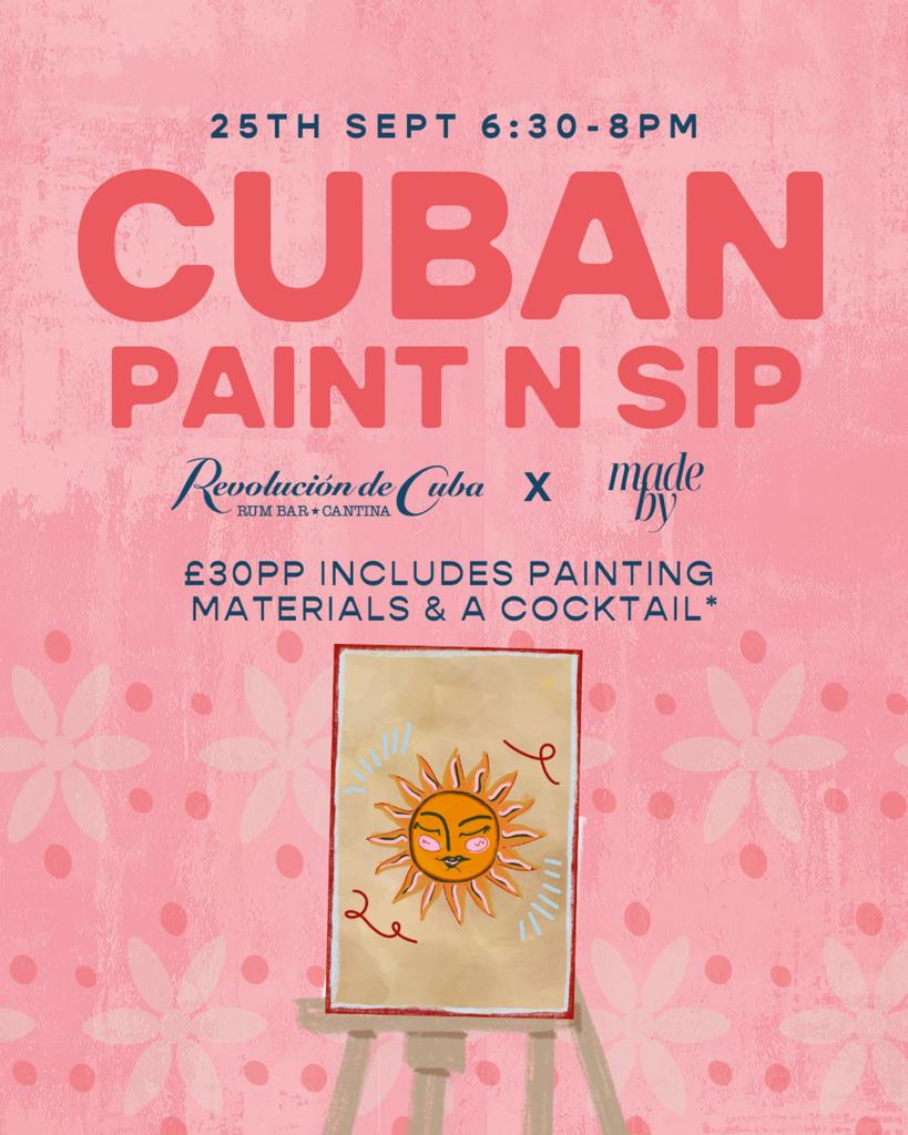 Cuban Paint & Sip - September