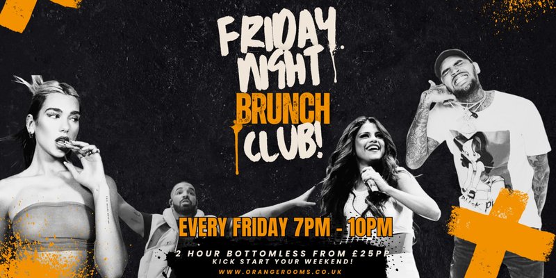Friday Night Brunch Club – Bottomless Cocktails from £25!
