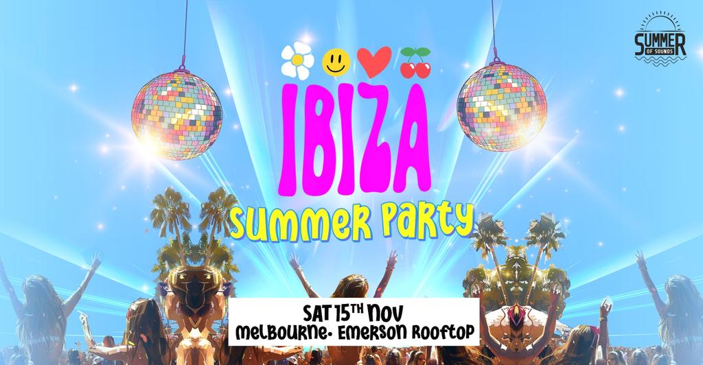 Ibiza Summer Rooftop Party - Melbourne