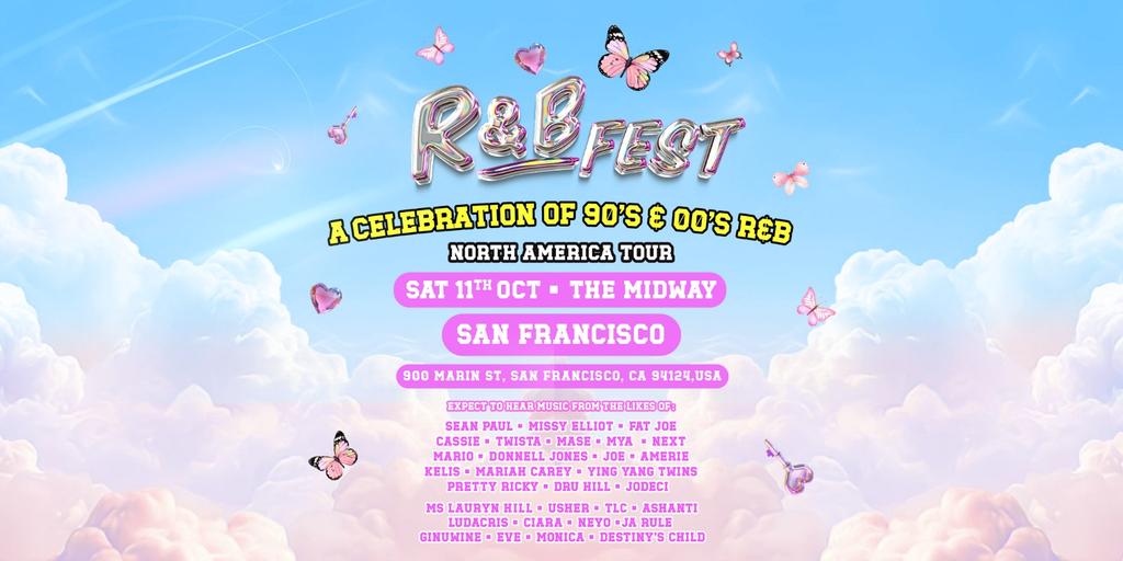 R&B Fest Is Coming To San Francisco!