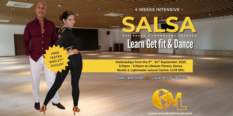 Cuban Salsa Classes & Courses - Lightwater