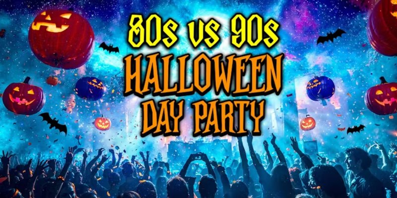 80s vs 90s Halloween Day Party: Bournemouth 🎃