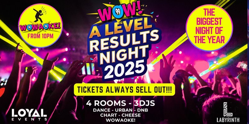 WOW! A-LEVEL RESULTS NIGHT 2025!