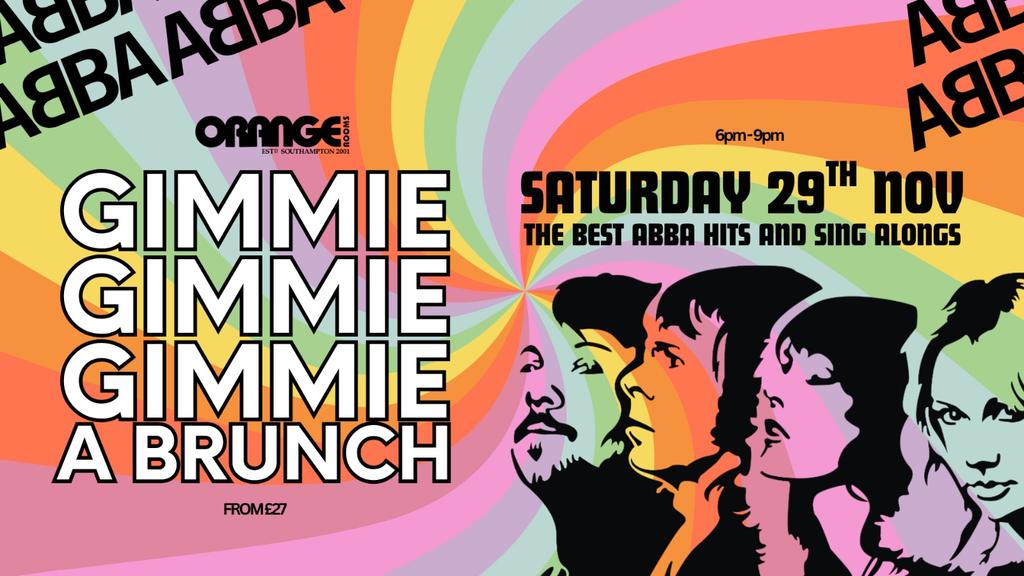🕺✨ GIMME GIMME A BRUNCH – ABBA BOTTOMLESS BRUNCH! 💃💖