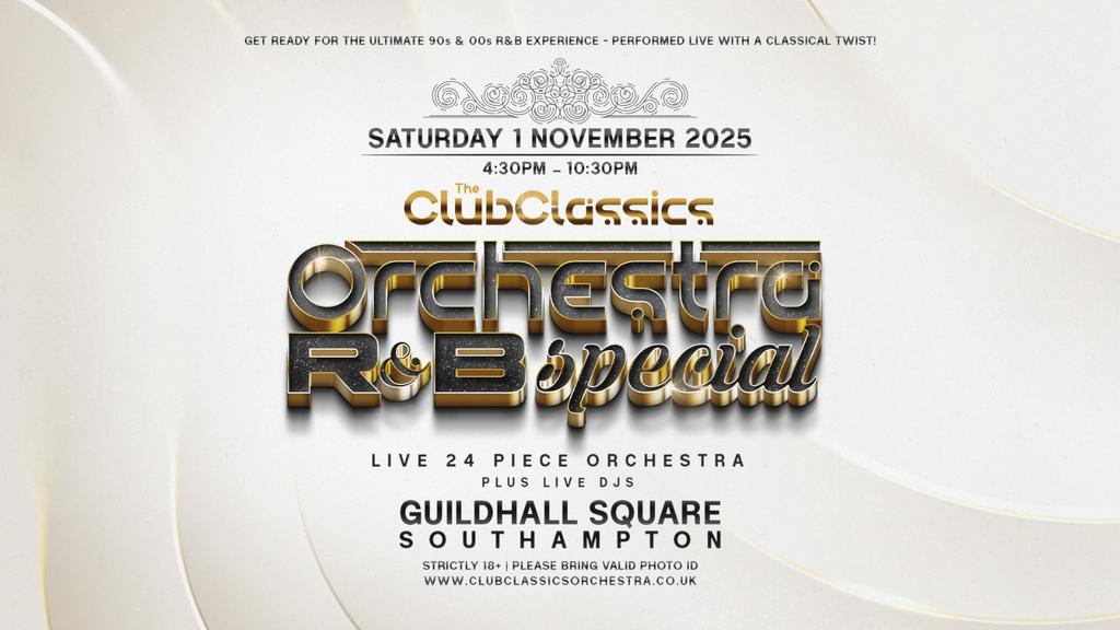 🎶 The Club Classics Orchestra Presents: R&B Orchestra 🎶