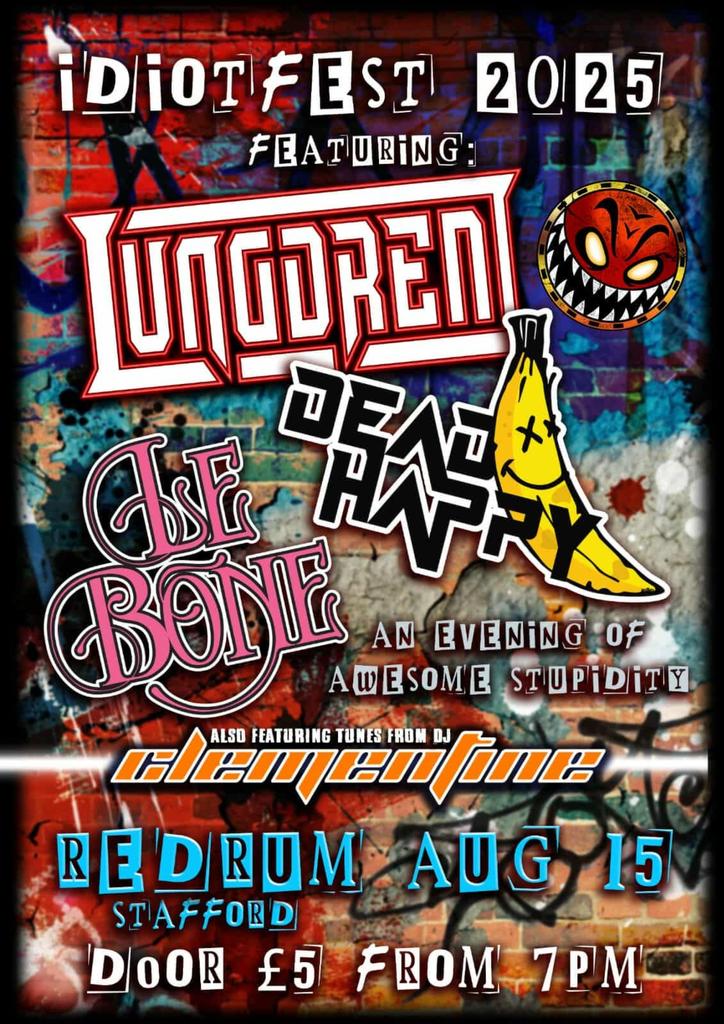 IDIOTFEST 2025 @ REDRUM